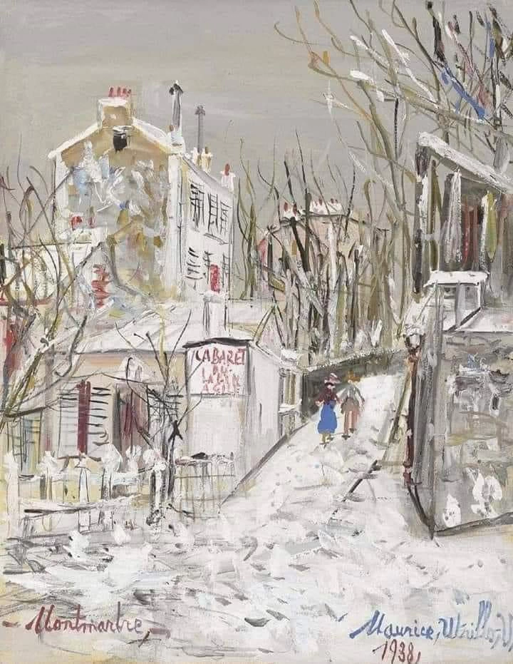 Parigi sotto la neve